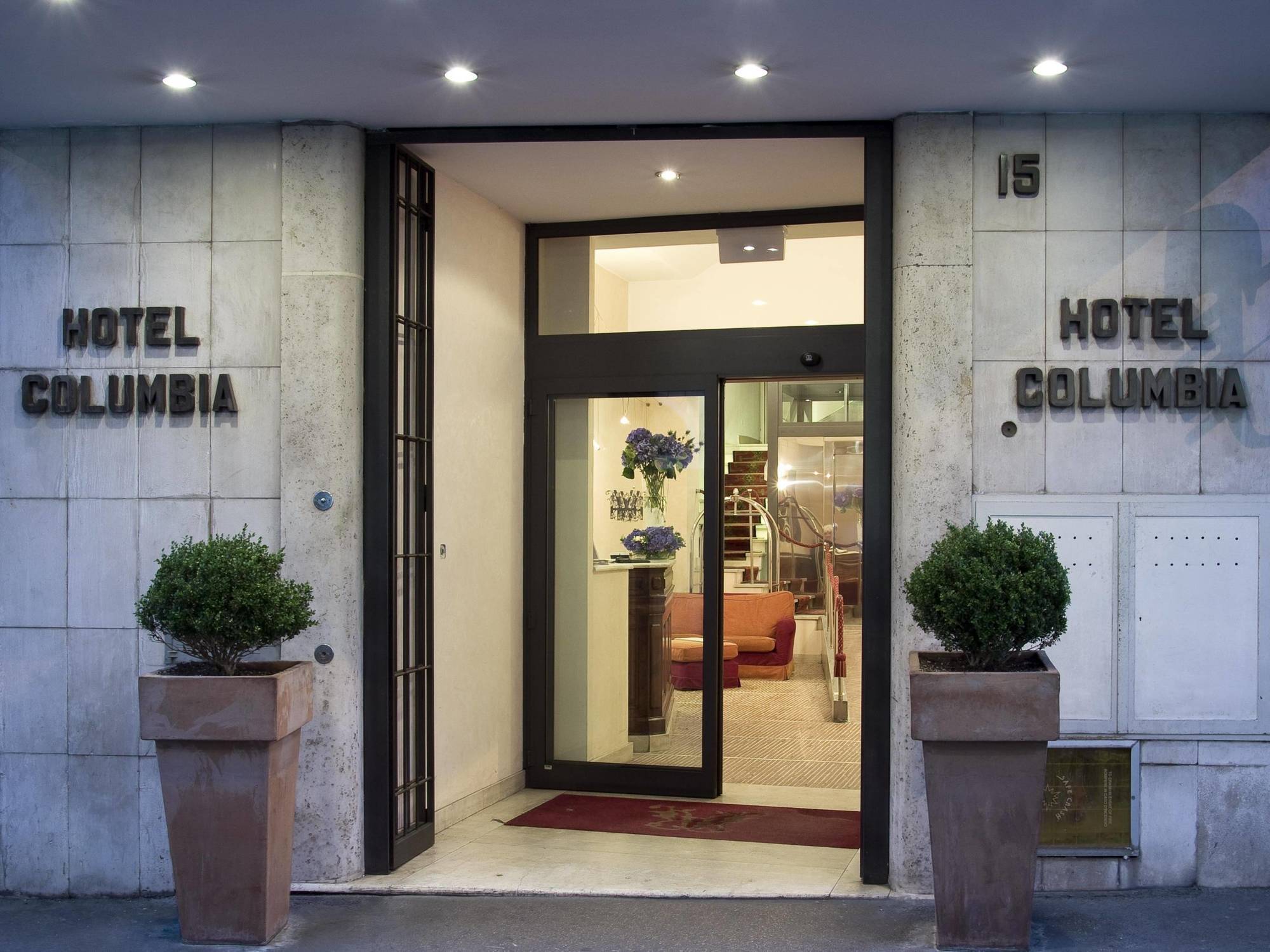 Hotel Columbia Ρώμη Εξωτερικό φωτογραφία